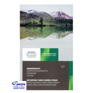 4/7 PARCO NATURALE FANES-SENES-BRAIES. 1:25.000