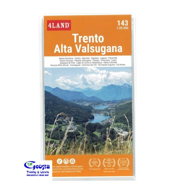 143 TRENTO ALTA VALSUGANA 1:25.000