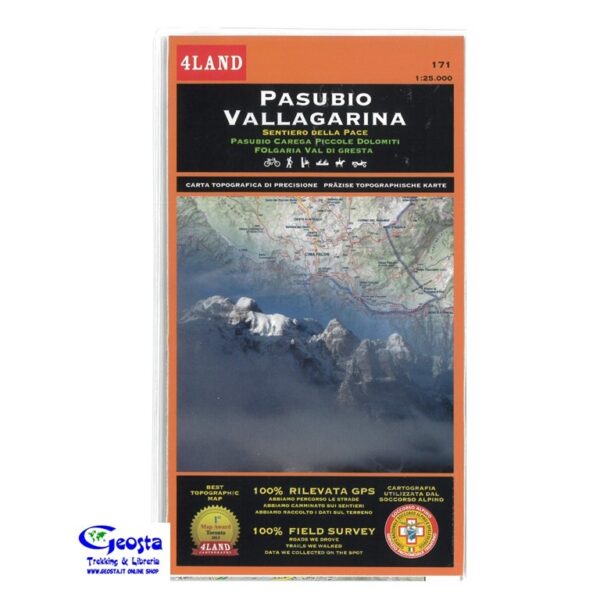 171 PASUBIO VALLAGARINA 1:25.000