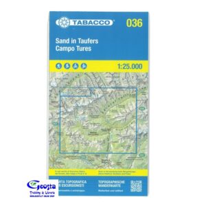 036 CAMPO TURES. CARTA TOPOGRAFICA IN SCALA 1:25.000