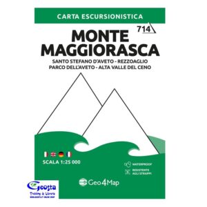 MONTE MAGGIORASCA. CARTA ESCURSIONISTICA
