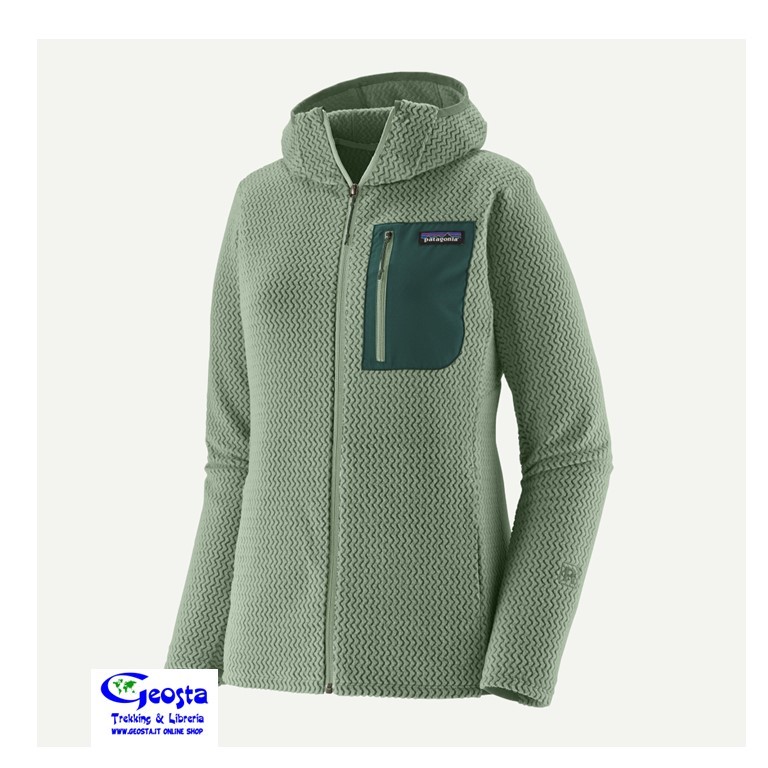 GIACCA WOMEN’S R1® AIR FLEECE FULL-ZIP HOODY PATAGONIA