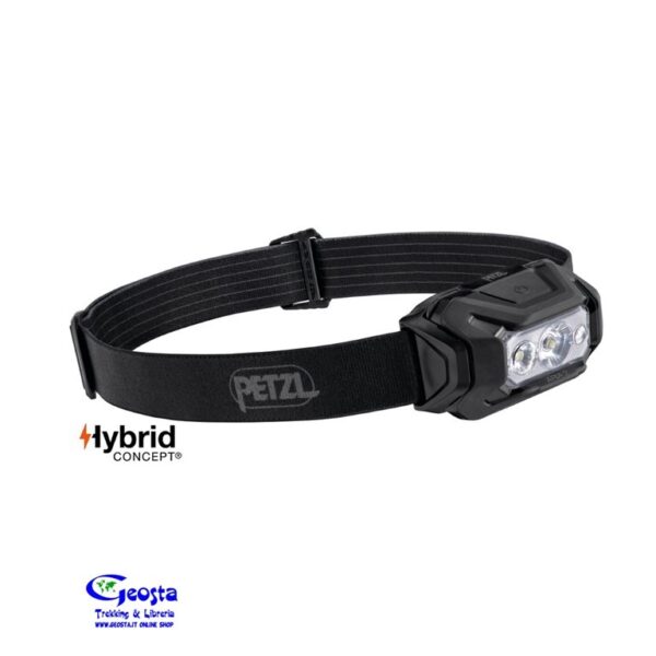 BCFF1BEB9C06420EFE12D9BECCCD1EC9_ LAMPADA FRONTALE ARIA® 2 RGB 450 LUMEN NERO PETZL