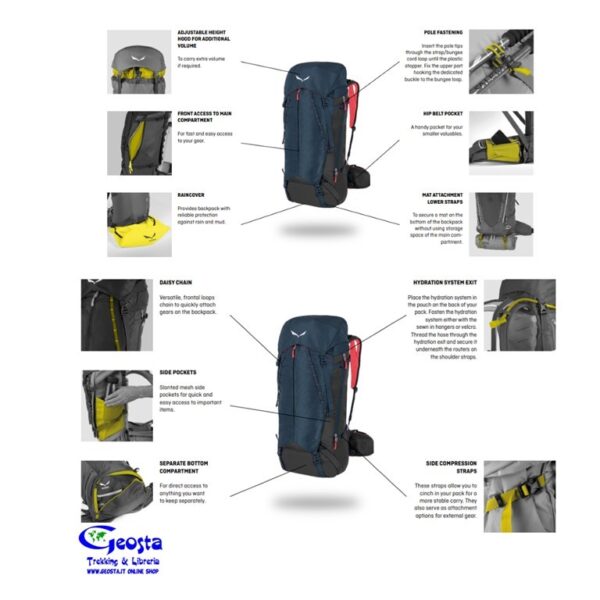 TREK MATE 65+5 L ZAINO SALEWA