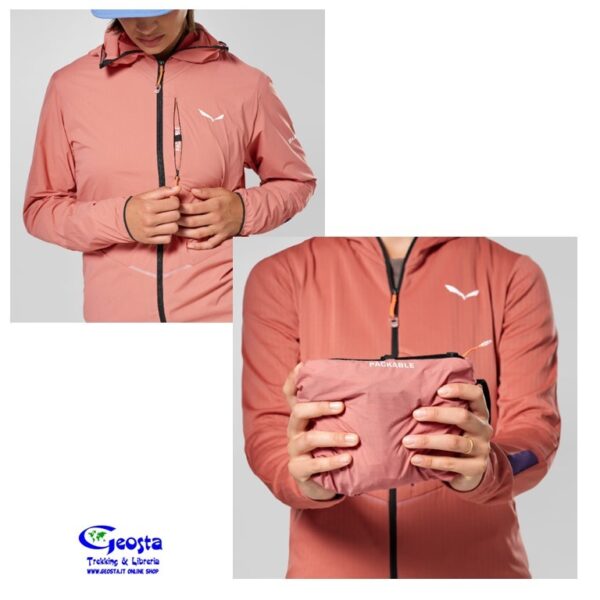 GUSCIO PEDROC WIND HD LIGHTJKT DONNA SALEWA