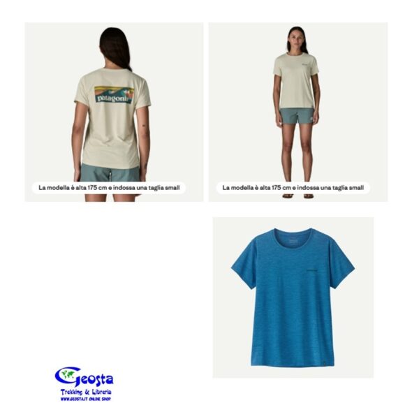 W'S CAPILENE® COOL DAILY SHIRT - BOARDSHORT LOGO PATAGONIA