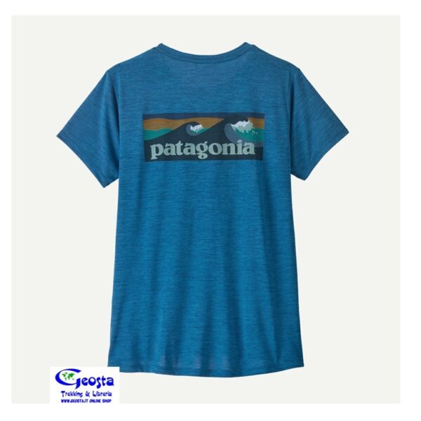 W'S CAPILENE® COOL DAILY SHIRT - BOARDSHORT LOGO PATAGONIA