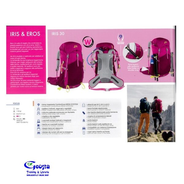 ZAINO IRIS 30 MARSUPIO