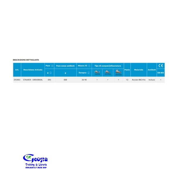 RAMPONI UNIVERSALI STALKER CAMP