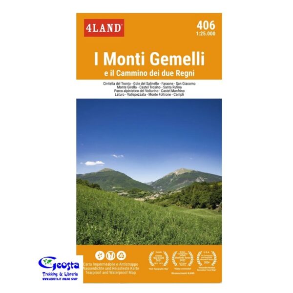 406 MONTI GEMELLI E IL CAMMINO DEI DUE REGNI