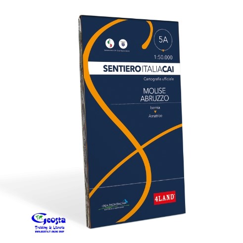 5E20049FE6E0341B153221BAEF385BF4_ 5A MOLISE ABRUZZO SENTIERO CAI ITALIA 1:50.000