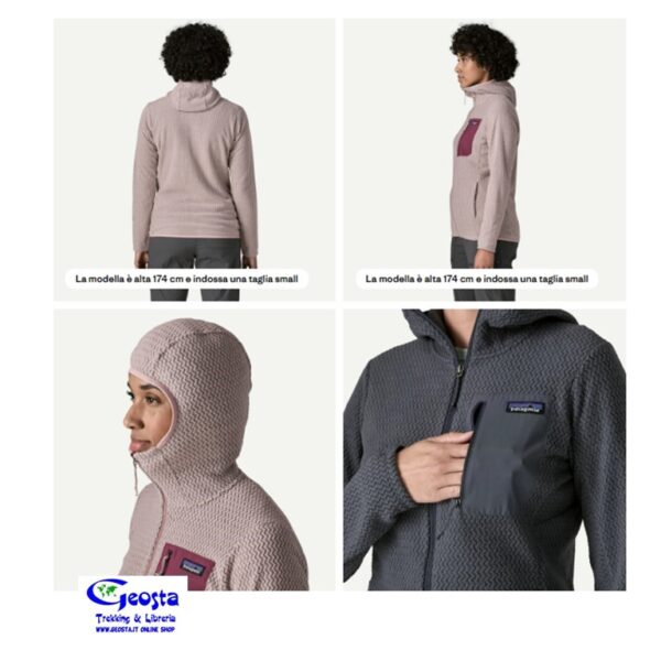 GIACCA WOMEN'S R1® AIR FLEECE FULL-ZIP HOODY PATAGONIA